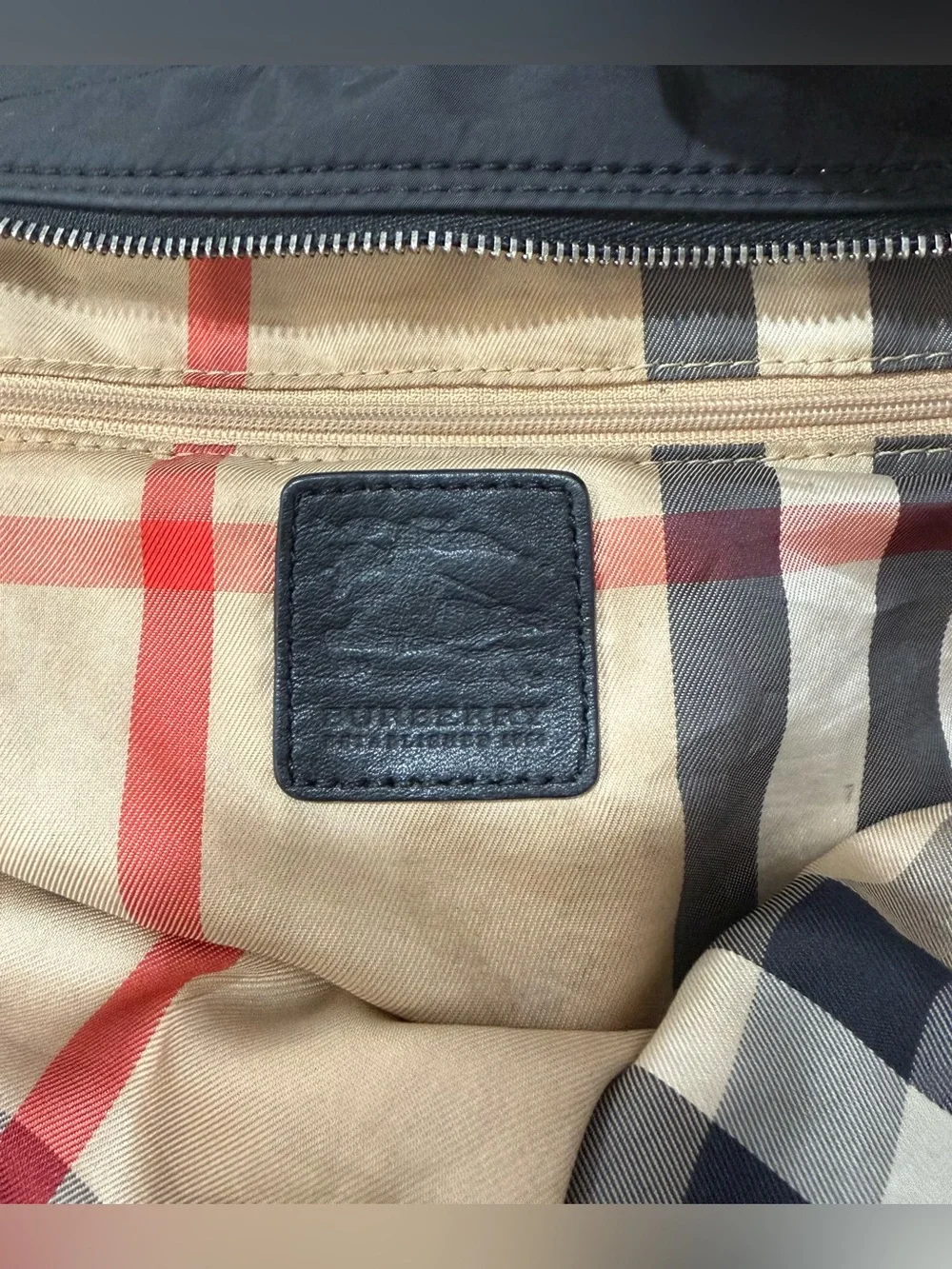 Burberry Buckleigh Packable Nylon Tote Bag *Flawed*